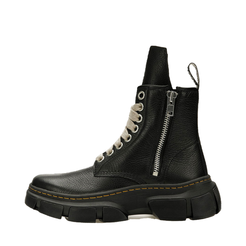 Кецове и обувки Dr. Martens 1460 DMXL Jumbo Lace Zip Boot Rick Owens Black Черно | 31755001 / DM01D7810-5001-09 / DW01D7810-5001-09