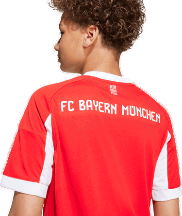 Фланелка adidas Performance FC Bayern Munich 25/26 Home Kit - Kids Червено | JN8525, 2