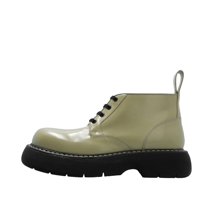 Кецове и обувки Bottega Veneta Swell Leather Shoes Зелено | 651256V20V03025