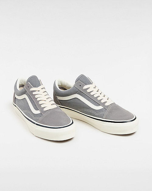 Кецове и обувки Vans Old Skool Reissue 36 Lx Shoes (salt Wash Pewter) Unisex Grey, Size 4.5 Сиво | VN000CT9PWT, 1