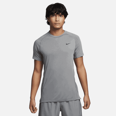 Тениска Nike fitness Flex Rep Dri-FIT Сиво | FN2979-084, 0