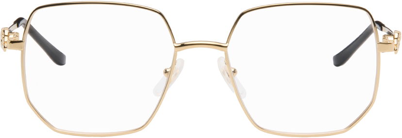 Слънчеви очила Cartier Panthère de Cartier Squared Glasses Металик | CT0568O-001