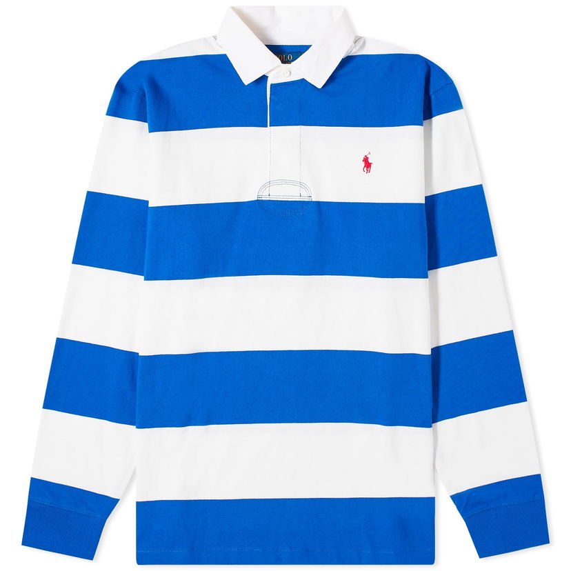 Пуловер Polo by Ralph Lauren Polo Ralph Lauren Stripe Rugby Cruise Royal/White Тъмно синьо | 710900566014