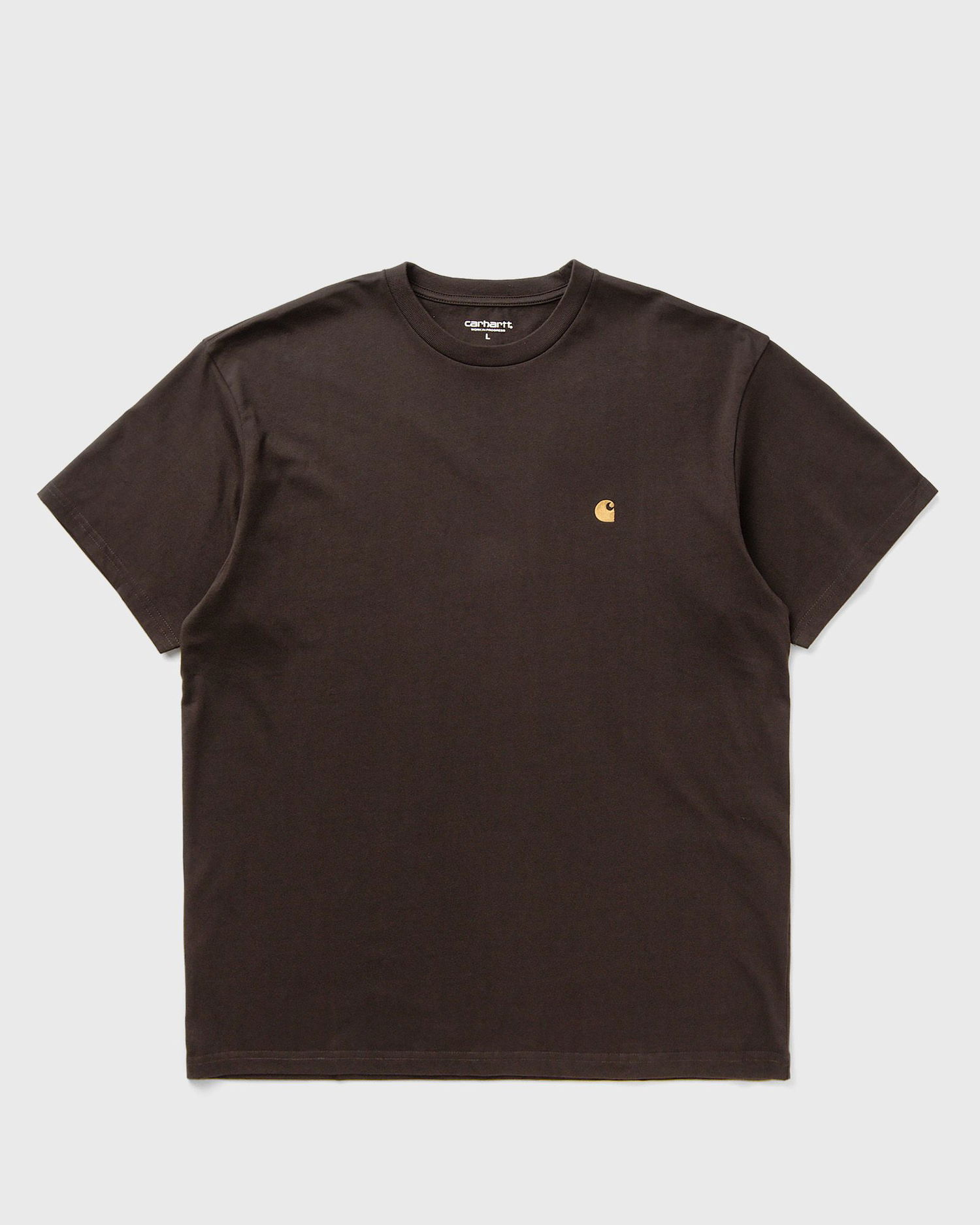 Тениска Carhartt WIP Chase T-Shirt Кафяво | I026391-00W.XX, 0