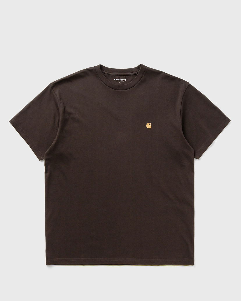 Тениска Carhartt WIP Chase T-Shirt Кафяво | I026391-00W.XX