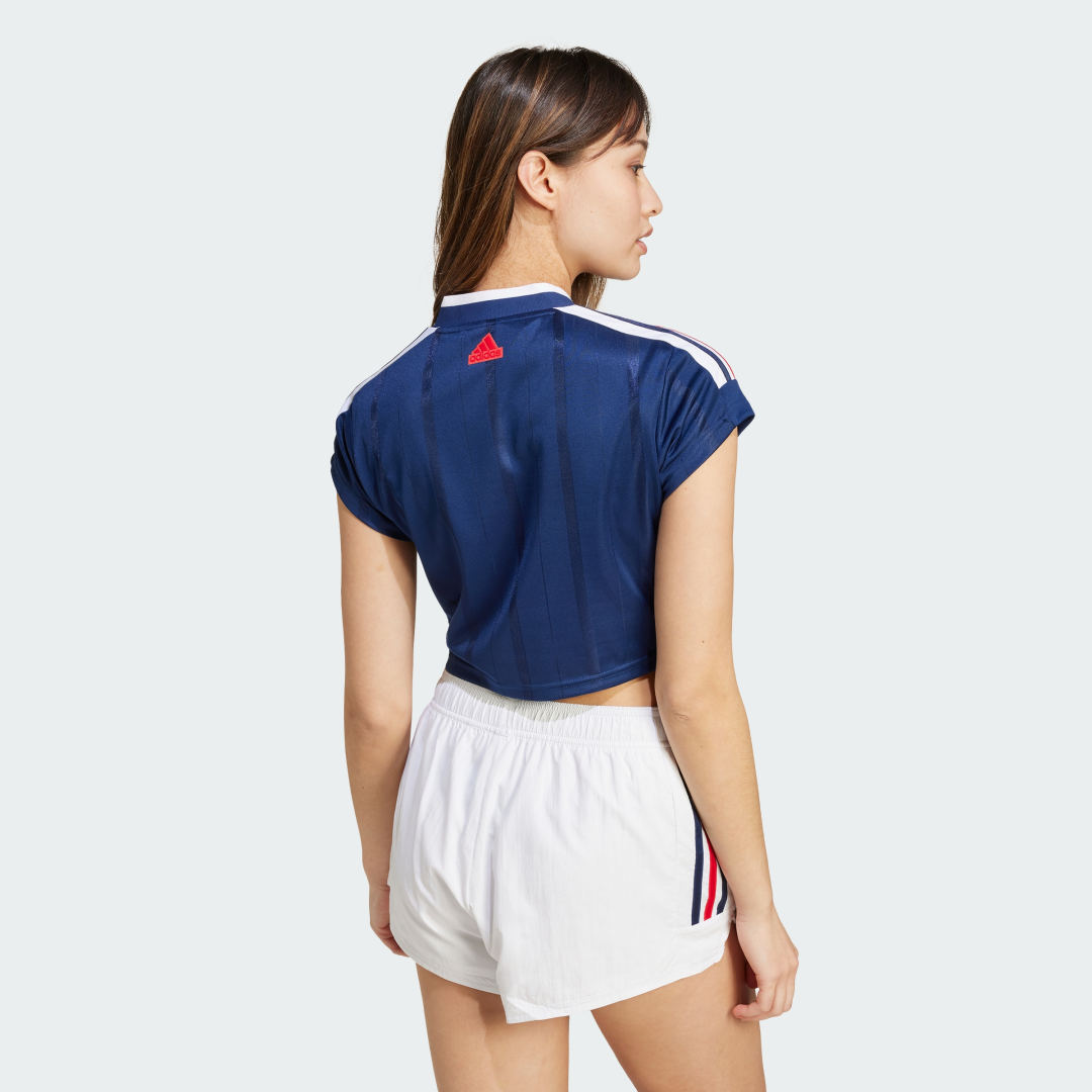 Фланелка adidas Performance Tiro Cut 3-Stripes Тъмно синьо | IZ2090, 1