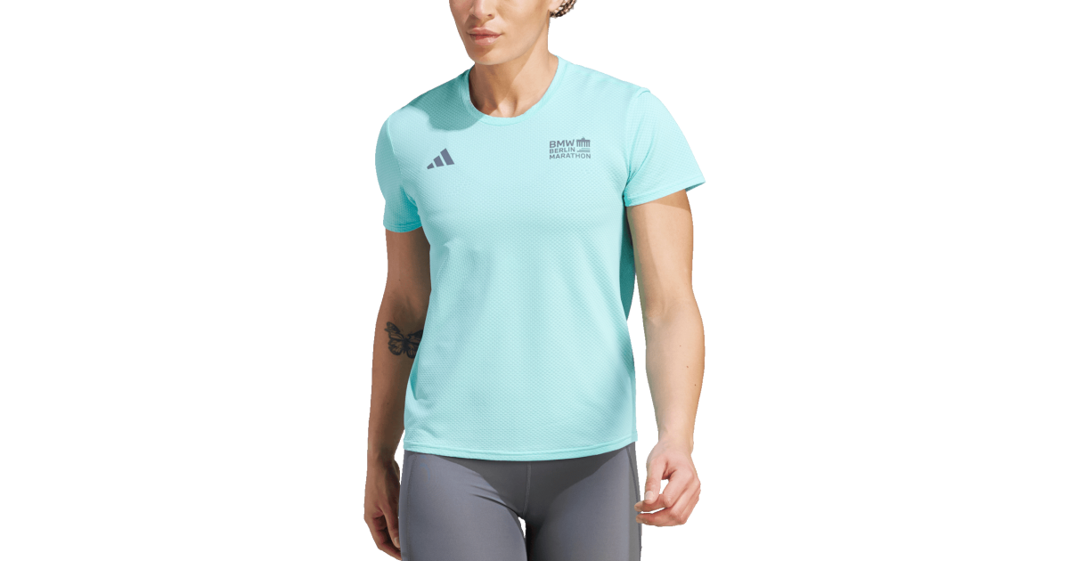 Тениска adidas Originals BMW Berlin Marathon 2023 Legends Tee Тюркоазено | in1341, 1