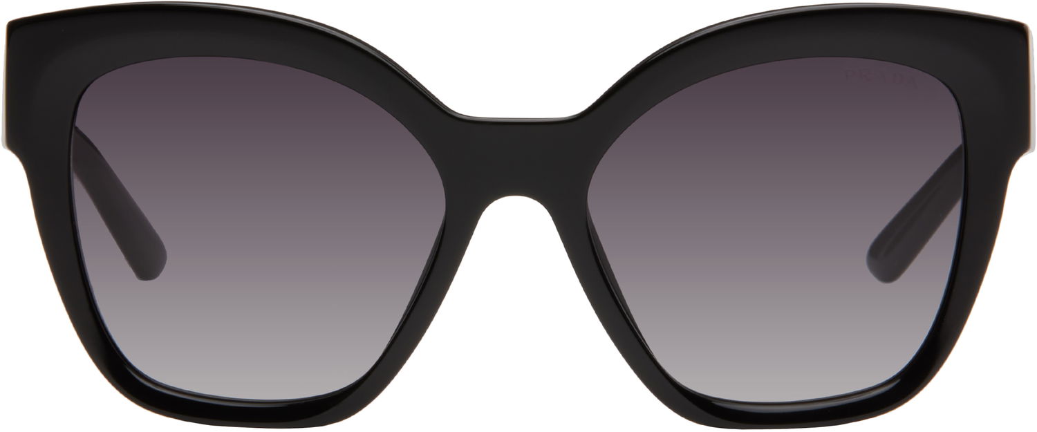 Слънчеви очила Prada Oversized Square Cat Eye Sunglasses Черно | 0PR 17ZS 8056597744010, 0