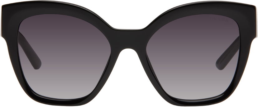 Слънчеви очила Prada Oversized Square Cat Eye Sunglasses Черно | 0PR 17ZS 8056597744010