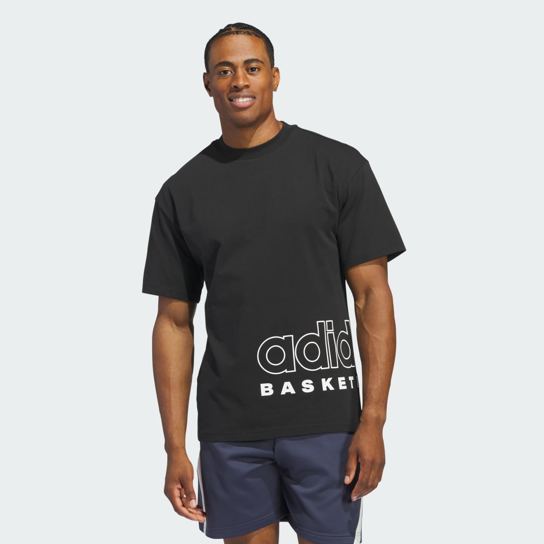 Тениска adidas Performance adidas Basketball Select Черно | IR9267, 0