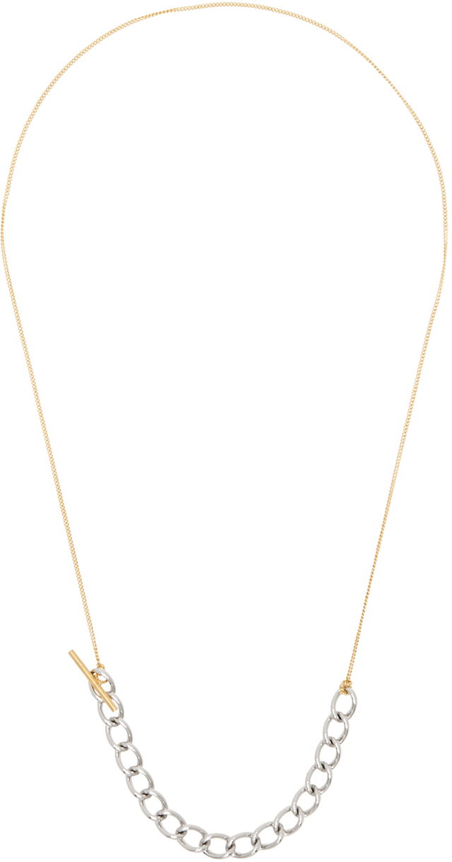 Contrast Chain Necklace