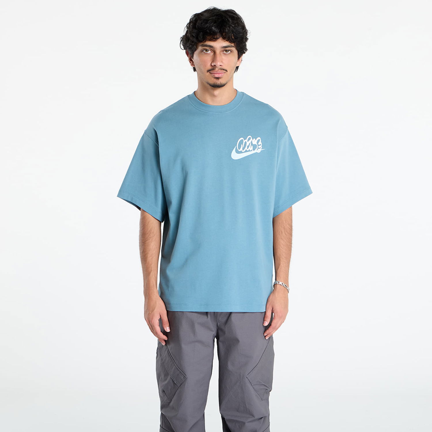 Тениска Nike Solo Swoosh Tee Синьо | IH4294-006, 0