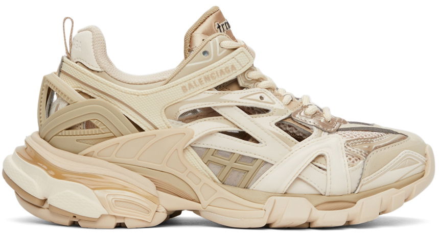 Кецове и обувки Balenciaga Track 2.0 Sneakers "Beige" Бежово | 568615 W2GN3 9710, 0