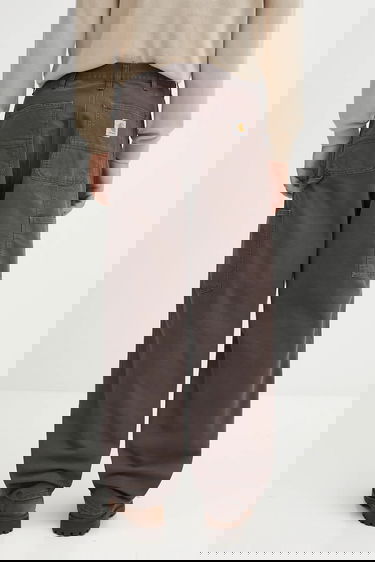 Панталони Carhartt WIP Single Knee Pant Кафяво | I034798.474O, 2