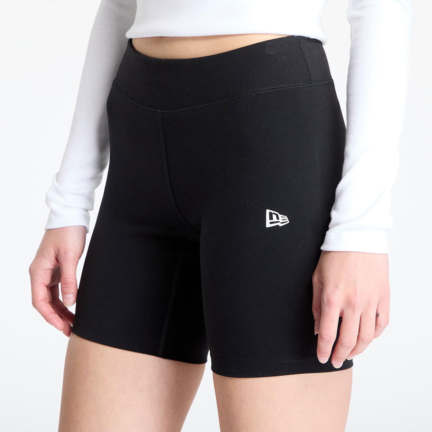 Къси панталони New Era New Era MLB League Essential Cycling Shorts New York Yankees Черно | 60596499, 1