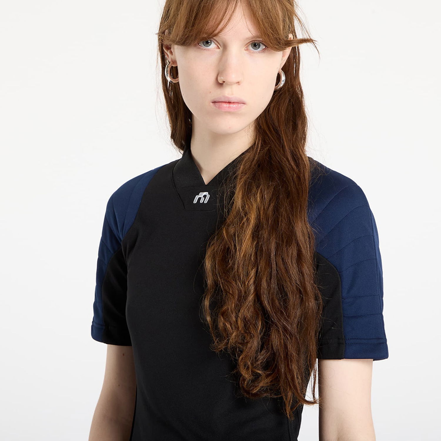 Pокля adidas Originals Originals x Miaou High-Neck Short Sleeve Dress Многоцветен | KD1484, 1