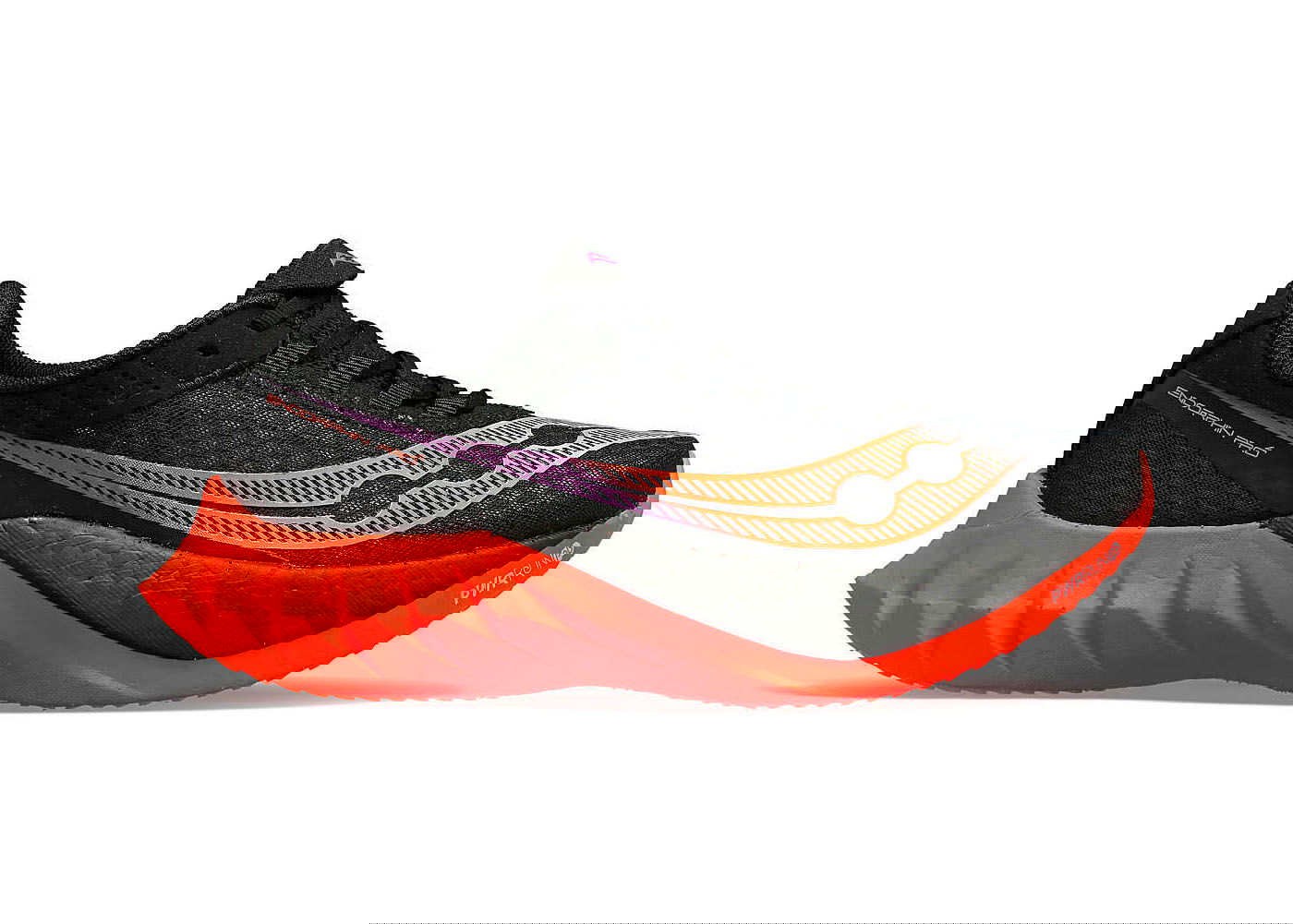 Кецове и обувки Saucony Endorphin Pro 4 Black Vizired Черно | S20939-127, 0