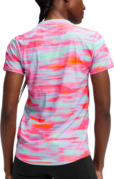 Тениска Hoka One One Hoka Airolite 2.0 Short Sleeve T-Shirt Розово | 1175774p-pnkb, 1