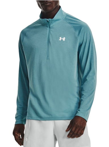 Тениска Under Armour Tee Streaker Half Zip Синьо | 1361474-400