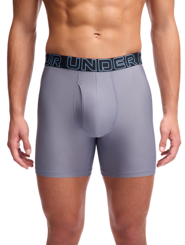 Боксерки Under Armour Under Armour SOLID 6in 3-Pack Boxer Shorts Многоцветен | 1383884-024, 2