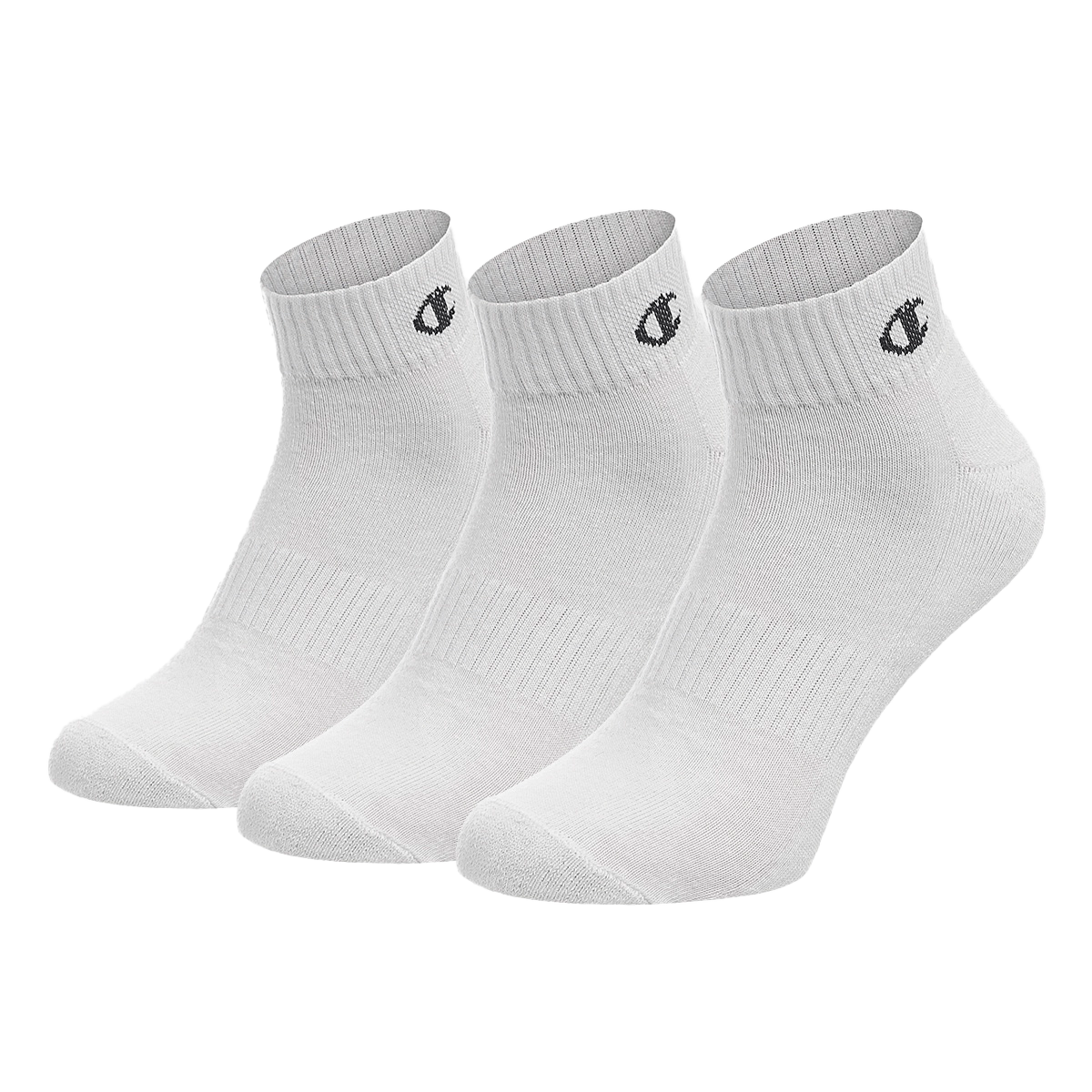 Чорапи Champion Supersneaker Ankle Socks 3-Pack Бяло | CHE241U301-10, 0