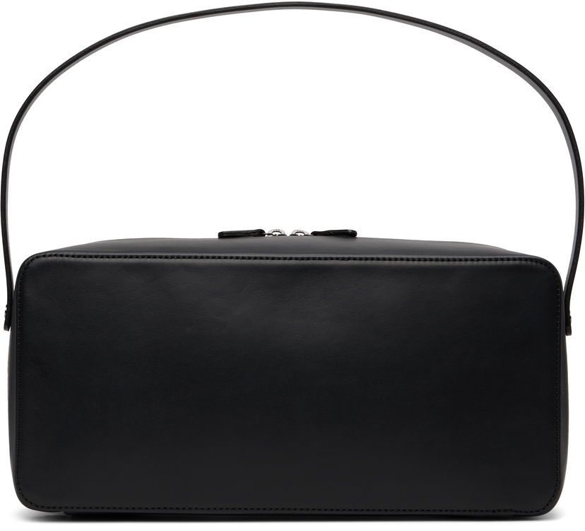 Дамска чанта AURALEE AURALEE AETA Edition Square Leather Bag Черно | A25AB01AE