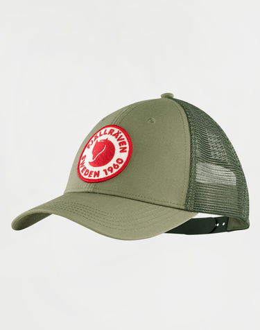 Шапка с козирка FJÄLLRÄVEN 1960 Logo Langtradarkeps Зелено | 78138-620, 0