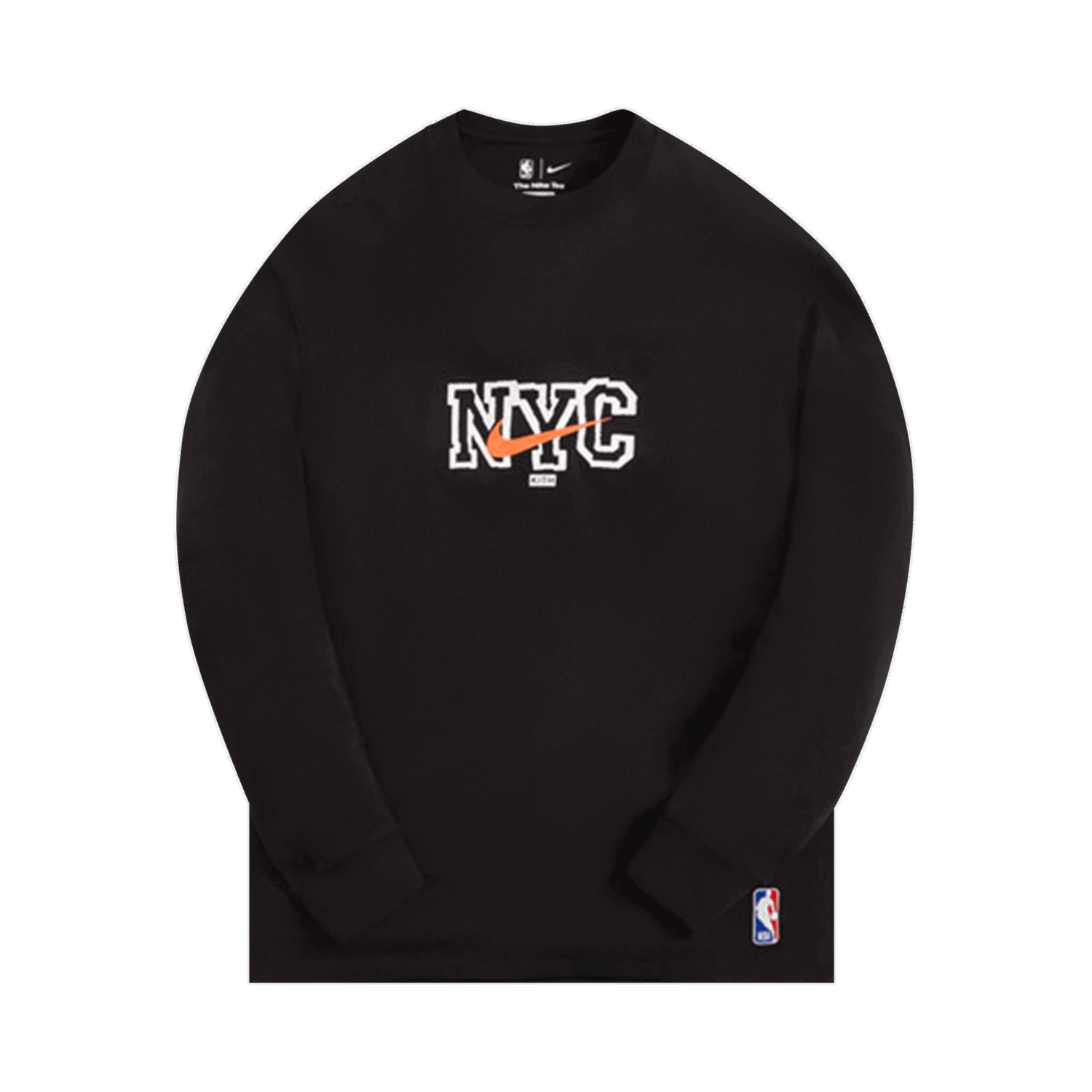 Тениска KITH & Nike For New York Knicks Tee Черно | DA1634 010, 0