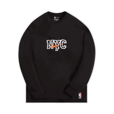 Тениска KITH & Nike For New York Knicks Tee Черно | DA1634 010, 0