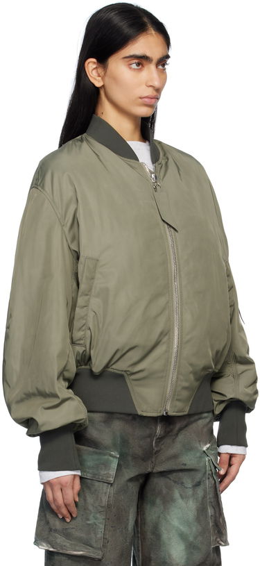 Яке бомбър The Attico Attico Anja Bomber Jacket Черно | 250WCB00070 PLL001AA, 4