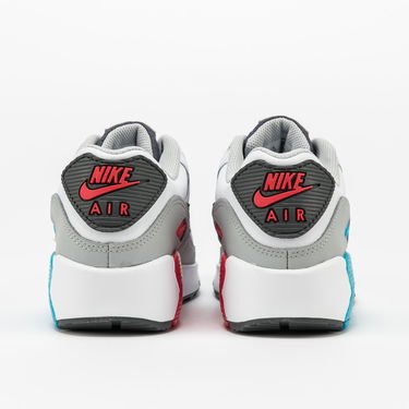 Кецове и обувки Nike Air Max 90 Leather GS Бяло | CD6864-108, 3