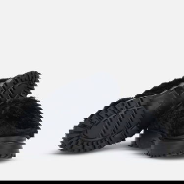 Кецове и обувки Hogan Hogan H644 Chunky Faux Fur Mule Черно | HXW6440FC303H6B999, 4