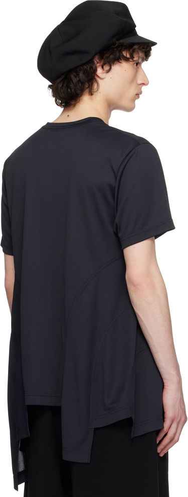 Тениска Comme des Garçons Homme Plus Polyester Honeycomb T-Shirt Черно | PO-T025-051, 2