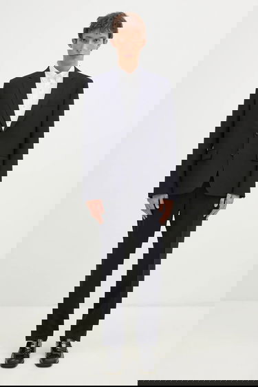 Риза AAPE by A Bathing Ape Moon Face Logo Regular Fit Button-Down Shirt Бяло | AAPSTM8495XXN, 3