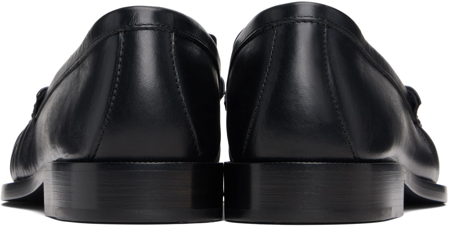 Кецове и обувки Dries Van Noten Dries Van Noten Leather Loafers Черно | 252-021723-195, 1