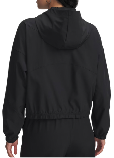 Ветровка Under Armour UA Rival Woven Cropped Hooded Jacket Черно | 6004849-005, 2
