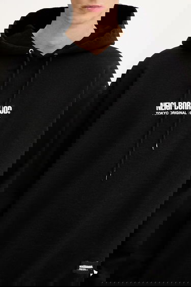 Суитчър Neighborhood NEIGHBORHOOD Solid Sweat Hoodie Черно | 251UWNH.CSM04, 3