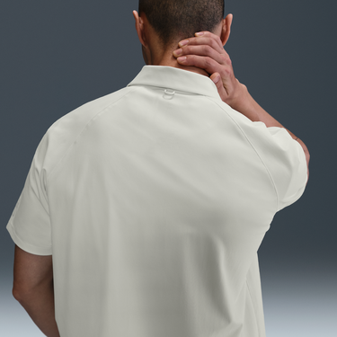 Риза Nike 24.7 PerfectStretch Dri-FIT Short Sleeve Button-Up Shirt Бяло | HQ6958-133, 2