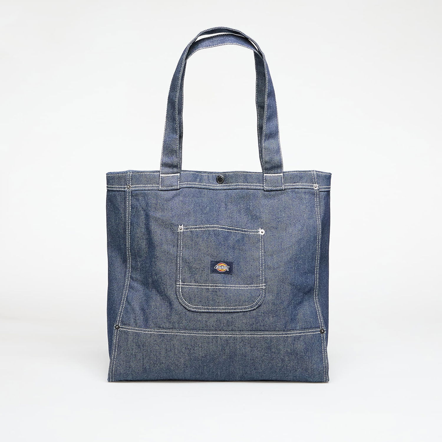 Голяма пазарска чанта Dickies Dickies Denim Tote Bag 20L Синьо | DK0A4Z6BRIN1, 0