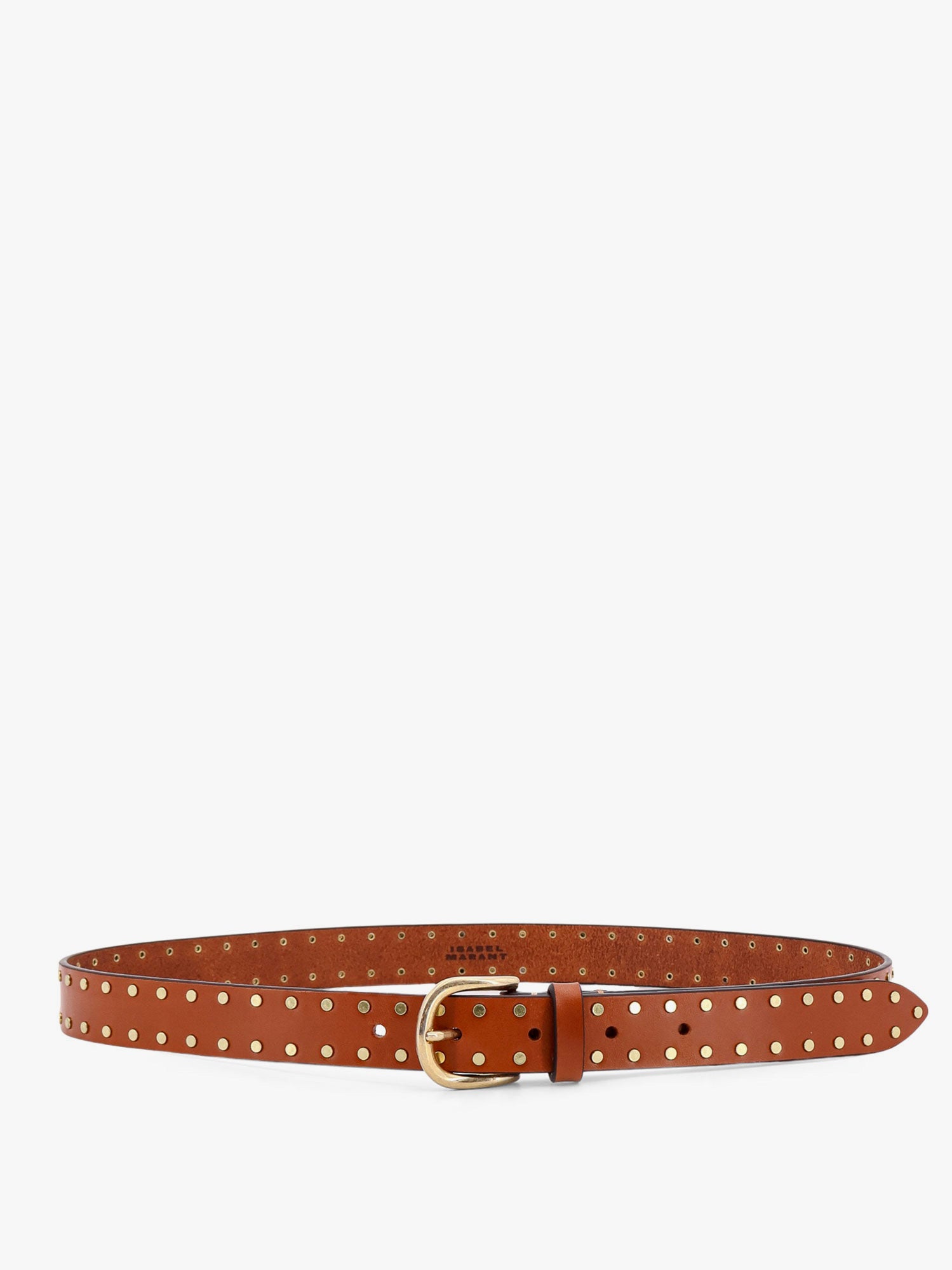 Колани ISABEL MARANT Isabel Marant Studded Leather Belt Кафяво | CE015CFAB1B21A23NL, 0