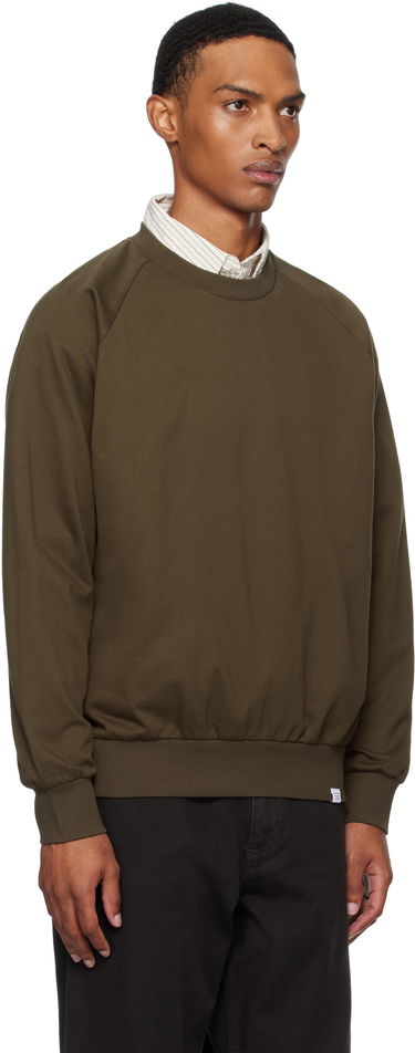 Суитчър NORSE PROJECTS Norse Projects Marten Relaxed Raglan Sweatshirt Черно | N20-1365, 4