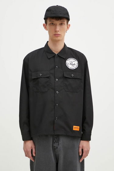 Риза Neighborhood NEIGHBORHOOD Classic Work Shirt Черно | 242TSNH.SHM01, 0