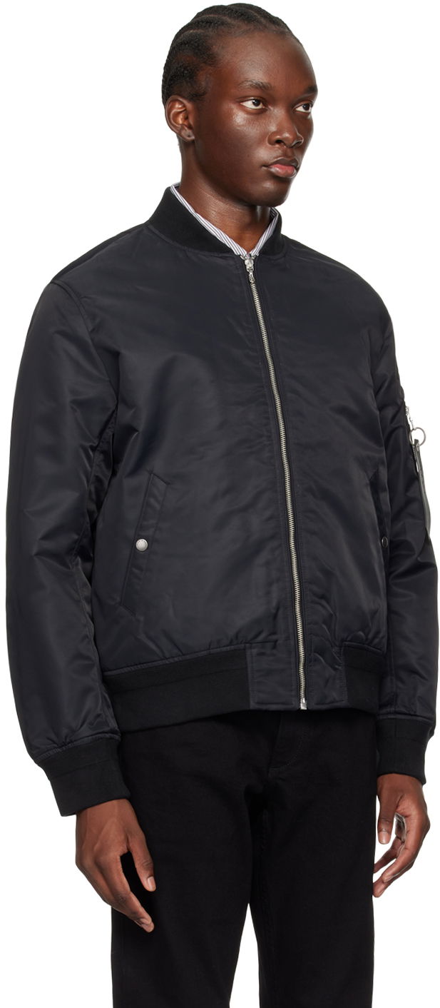 Яке бомбър rag & bone Manston Bomber Jacket Черно | MBW22F2260M1ML, 1