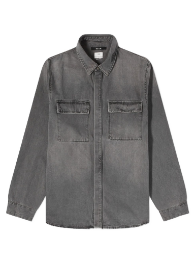 Риза Ksubi Snakebite Denim Overshirt Сиво | MPF22SH001