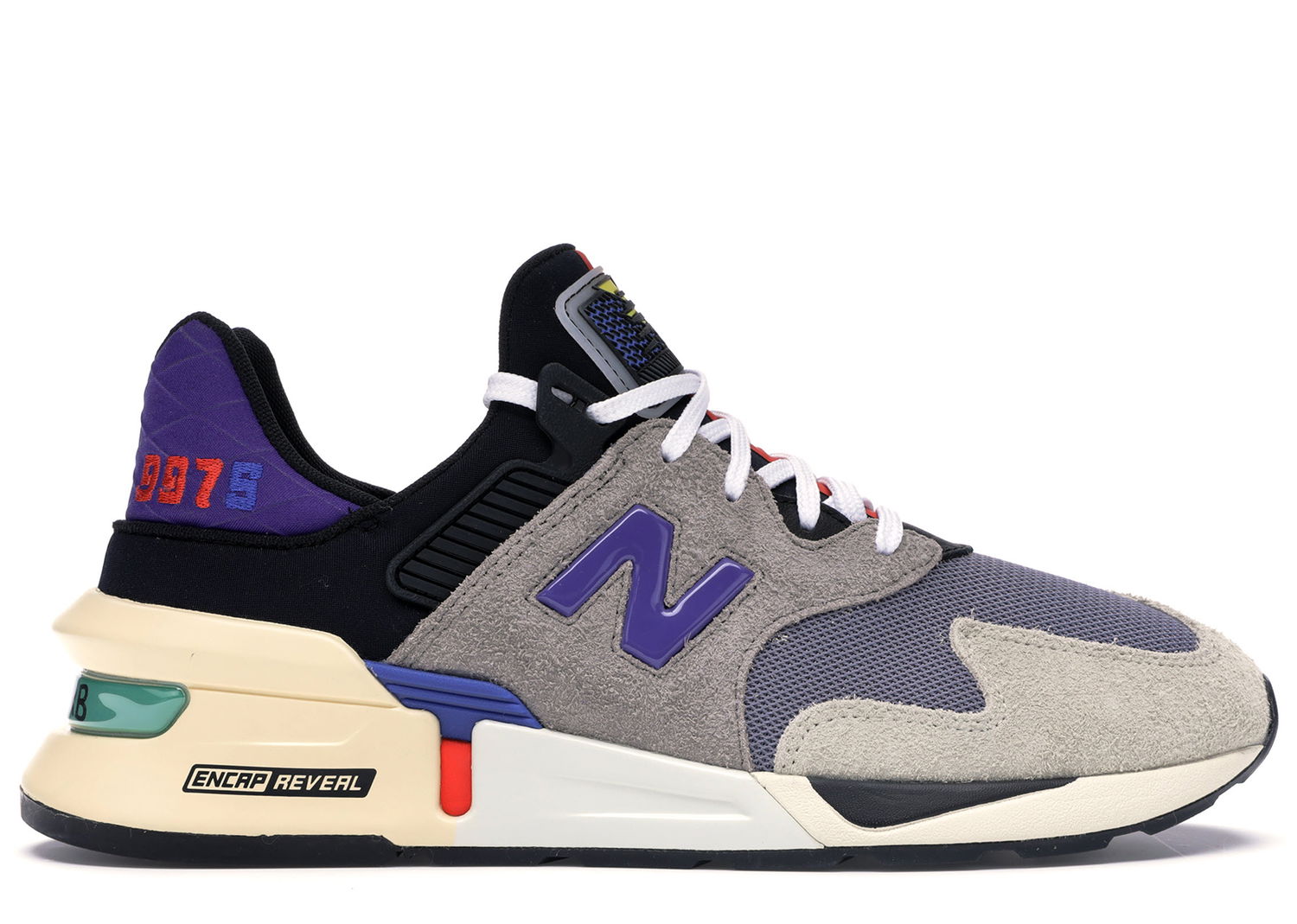 Кецове и обувки New Balance Bodega x 997S No Days Off "Grey Purple" Сиво | MS997JBK, 0