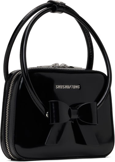 Дамска чанта SHUSHU/TONG SHUSHU/TONG Stereo Bow Bag Бяло | FSDDAC01 LEA001, 4