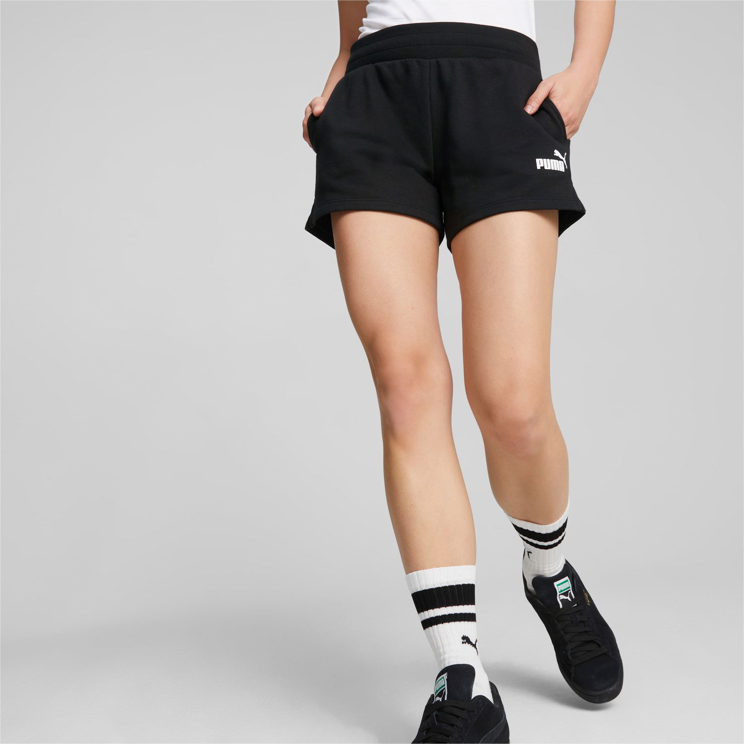 Къси панталони Puma Sweat Shorts Черно | 586824_01, 1