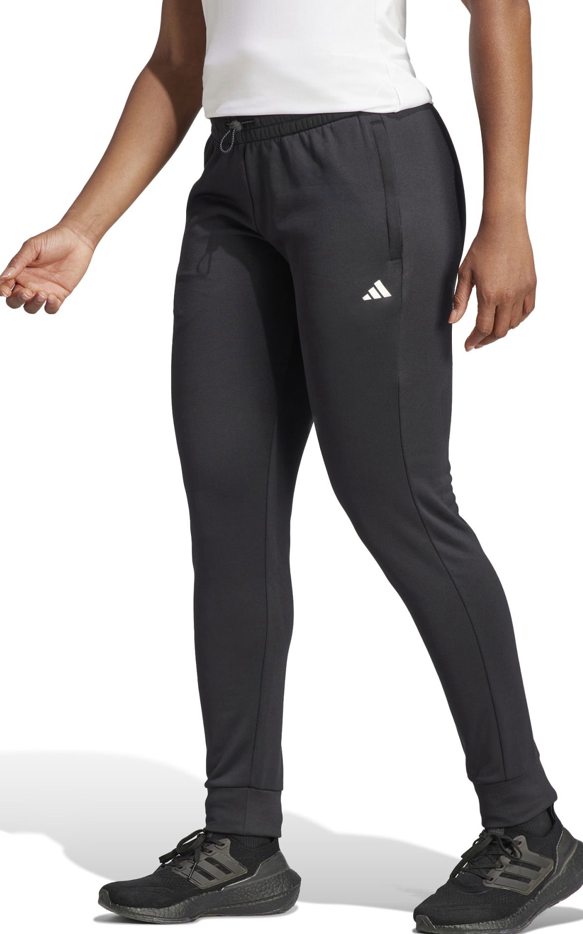 Панталони и дънки adidas Originals adidas Aeroready Game Go Regular Fleece Черно | im2678, 0