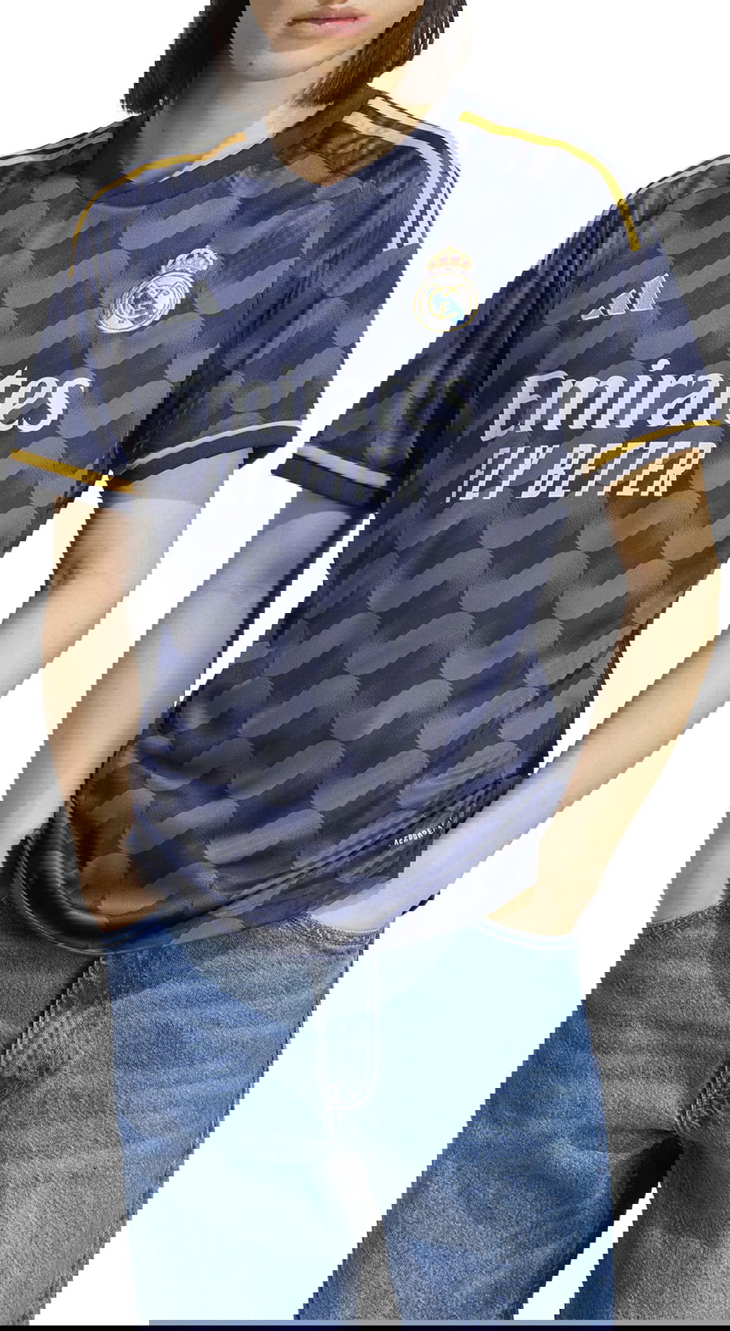 Фланелка adidas Originals adidas Real Madrid 2023/24, hostující Сиво | ij5901, 0