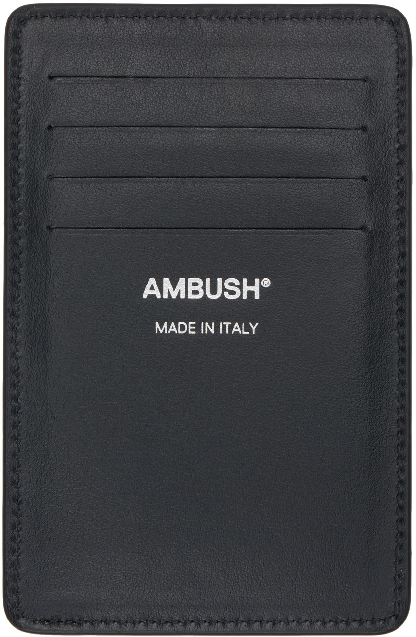 Портфейл Ambush Amblem Card Holder Черно | BMND009S24LEA0011000, 1
